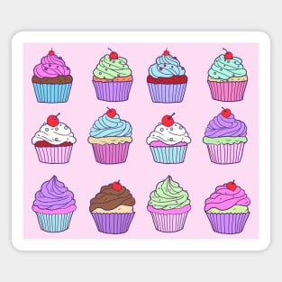 Cute Cupcakes Magnet